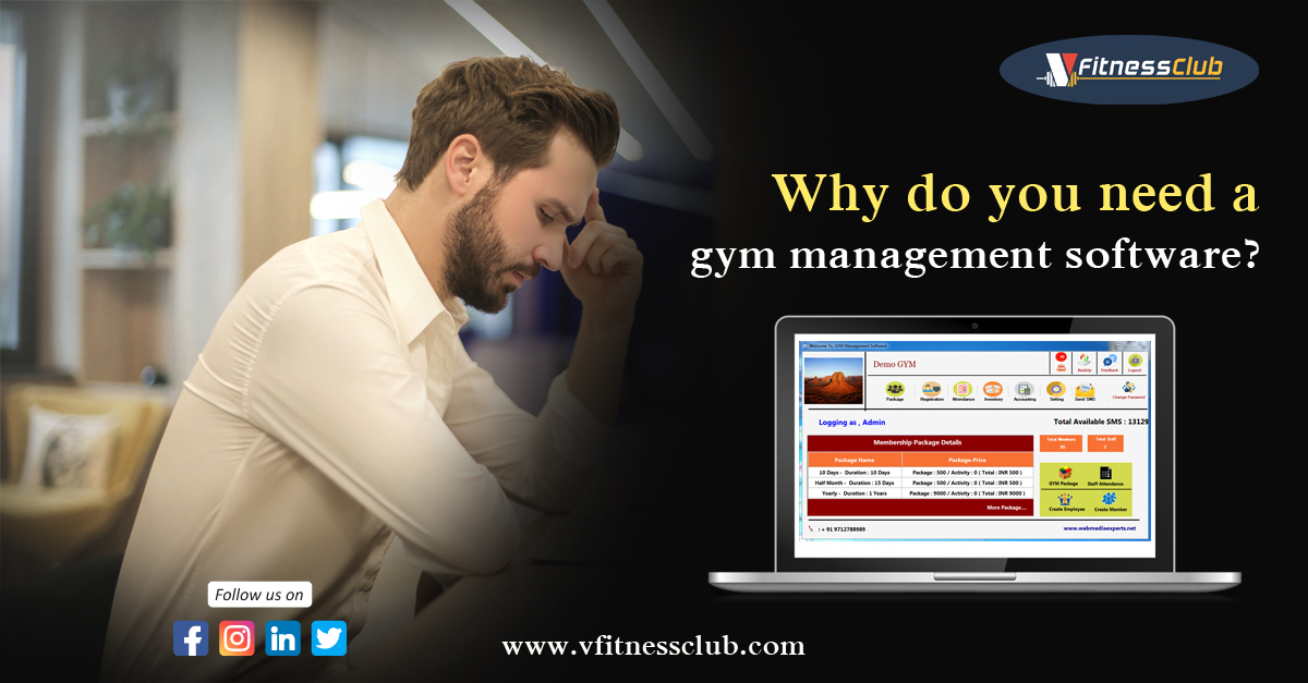 Why do you need the gym management software?